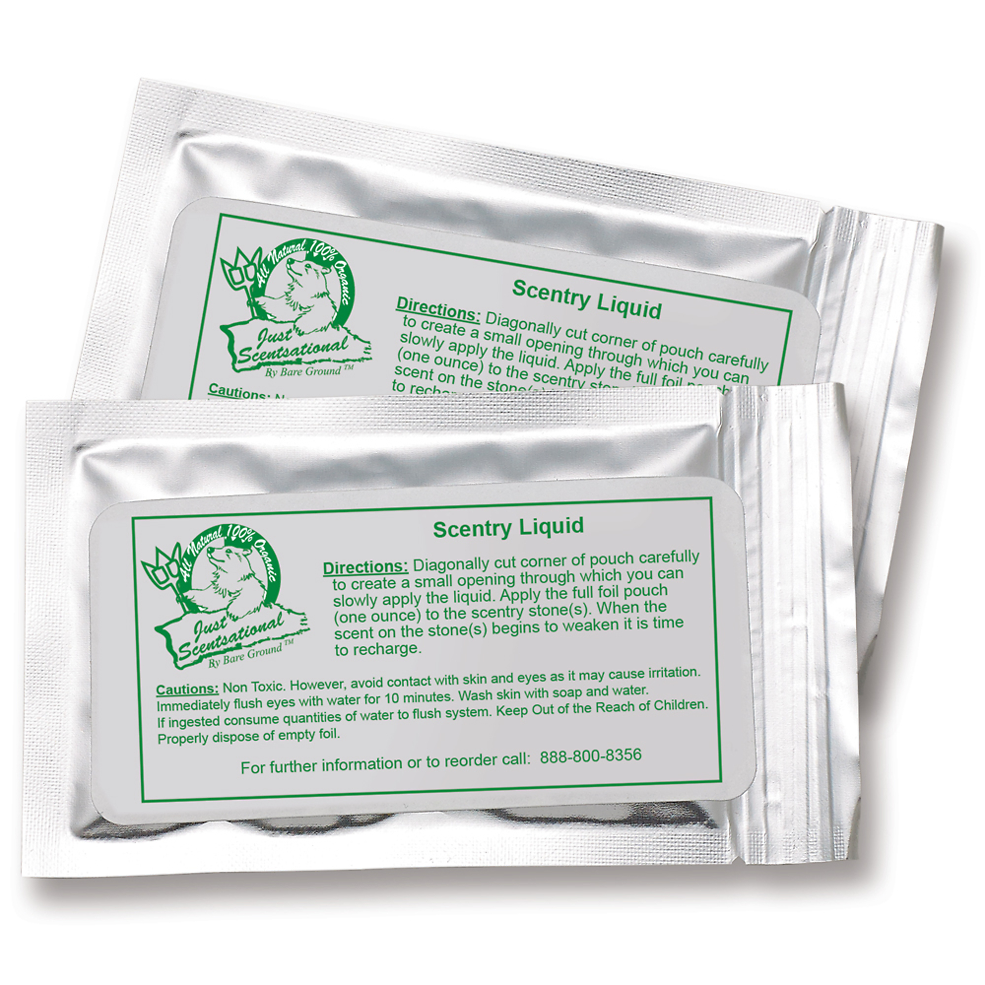 Bare Ground, Foil Packet Recharge Liquid for Stones, Model# RS-2